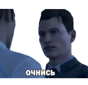 Sticker from Connor|Detroit: Become Human