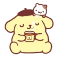 Sticker from Pompompurin