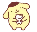 Sticker from Pompompurin