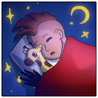 😴 emoji Идеальный мир Telegram sticker 16 of 36