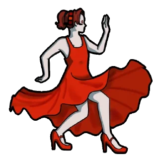 💃 emoji Идеальный мир Telegram sticker 24 of 36