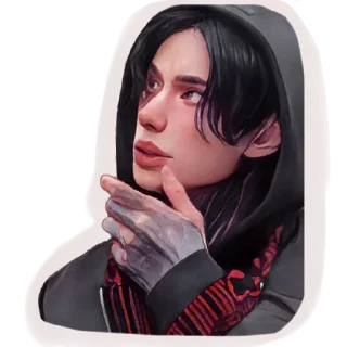 🤯 emoji Дима Матвеев 🖤 Telegram sticker 11 of 53