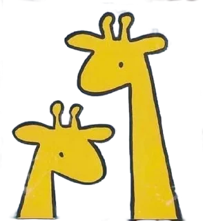 🦒 emoji Yellow Telegram sticker 15 of 32
