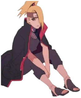 🍙 emoji Deidara Telegram sticker 18 of 39