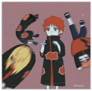 🍙 emoji Deidara Telegram sticker 16 of 39