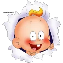 😃 emoji Lovely Baby ☺ Telegram sticker 16 of 67