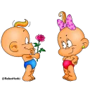 🌹 emoji Lovely Baby ☺ Telegram sticker 9 of 67