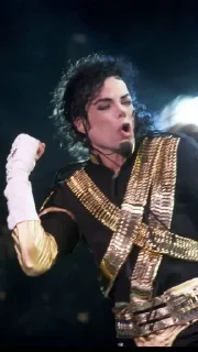 🌟 emoji Michael Jackson King Telegram sticker 9 of 59