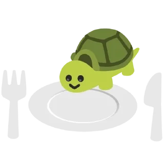 🌟 emoji Черепашка Telegram sticker 5 of 120