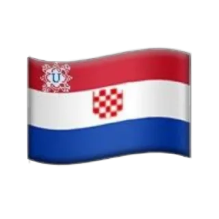 🇭🇷 emoji History flags Telegram sticker 22 of 120