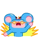 😠 emoji Mini Mice Telegram sticker 11 of 15