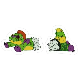 🐊 emoji ® More Stickers 👉 @Dcmels ® Telegram sticker 8 of 25