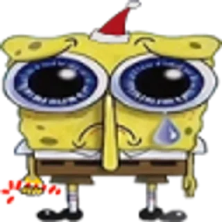 🌟 emoji spongebob crying Telegram sticker 8 of 10