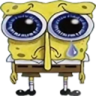 🌟 emoji spongebob crying Telegram sticker 7 of 10