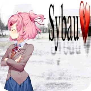 🖼 emoji Sybau💔 Telegram sticker 1 of 13