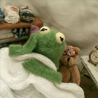 😒 emoji Kermit @stickersb2b Telegram sticker 21 of 92