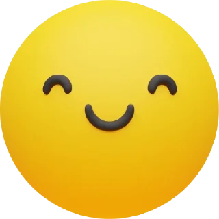 ☺️ emoji Craftwork Emoji Telegram sticker 20 of 94
