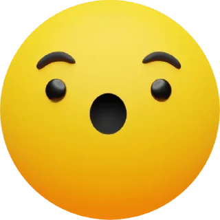 😯 emoji Craftwork Emoji Telegram sticker 6 of 94