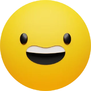 😀 emoji Craftwork Emoji Telegram sticker 11 of 94