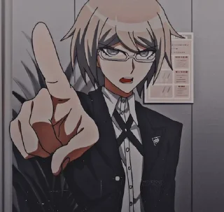 Sticker from byakuya togami