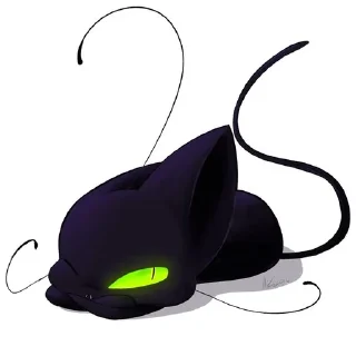 🥱 emoji Плагг 🖤 (как же он чувствует) Telegram sticker 12 of 17
