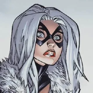 😯 emoji The Black Cat 🖤 Telegram sticker 18 of 26