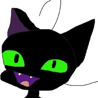 😳 emoji Плагг 🖤 (как же он чувствует) Telegram sticker 4 of 17