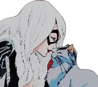 😸 emoji The Black Cat 🖤 Telegram sticker 13 of 26