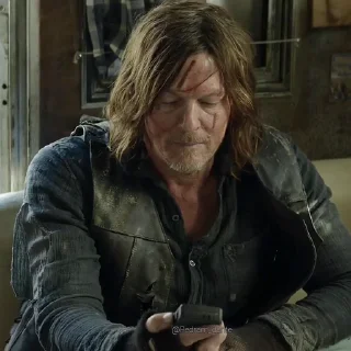 🗡 emoji Daryl Dixon @TwdPlus Telegram sticker 8 of 50