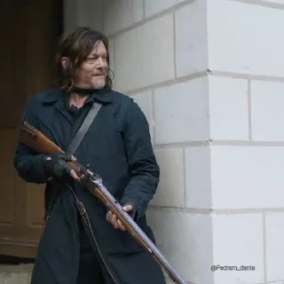Sticker from Daryl Dixon @TwdPlus