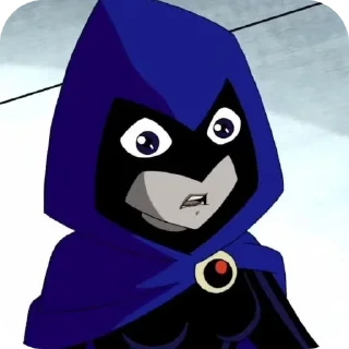 😨 emoji Raven • @Earth928B Telegram sticker 8 of 50