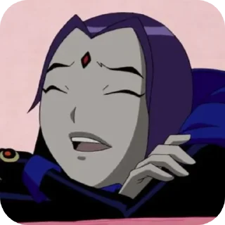 😌 emoji Raven • @Earth928B Telegram sticker 7 of 50
