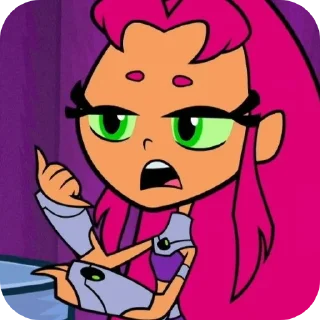 📞 emoji Starfire ➩ @Earth928B Telegram sticker 8 of 45