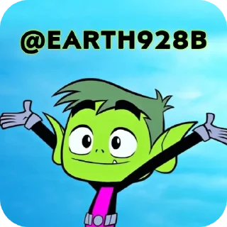 🙂 emoji Beast Boy ➩ @Earth928B Telegram sticker 5 of 50
