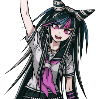 Sticker from Ibuki Mioda💜💙🤍