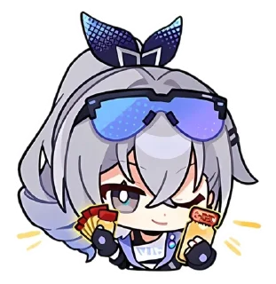 🌟 emoji Silver Wolf || @emi_chka Telegram sticker 17 of 71