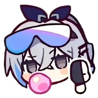 🌟 emoji Silver Wolf || @emi_chka Telegram sticker 23 of 71