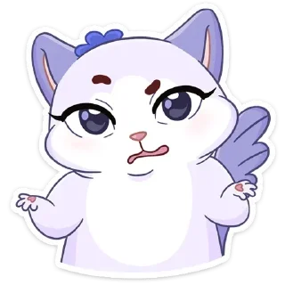 🤷 emoji кусалочка by @stickerdead Telegram sticker 23 of 48
