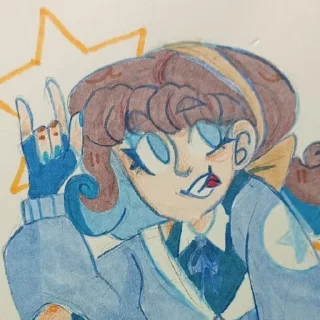 😛 emoji салли василёк Telegram sticker 7 of 10