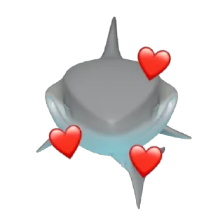🦈 emoji акула Telegram sticker 8 of 17