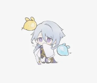 🐾 emoji Аято Камисато Telegram sticker 17 of 32