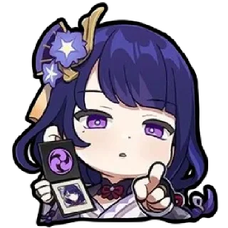 Sticker from Chibi Genshin 2