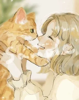Sticker from котеки от аришки