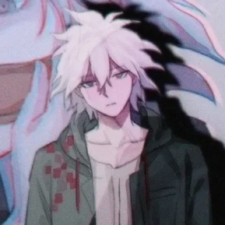 🗡 emoji 「狛 枝 凪 斗」twit: @dgrpluna Telegram sticker 6 of 25