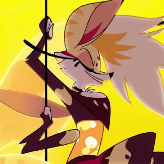 😜 emoji Queen Bee | Helluva Boss | @Hazhell00⁩ ➡️ @Ctikerubot Telegram sticker 20 of 46