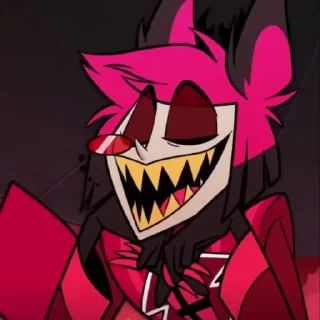 😍 emoji Alastor•@Hazhell00⁩ Telegram sticker 24 of 72