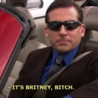 😎 emoji The Office // Michael Scott Telegram sticker 21 of 40
