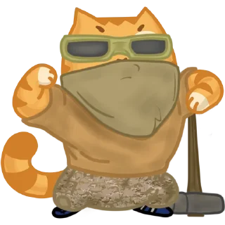 💪 emoji Говорит Топаз Telegram sticker 10 of 25