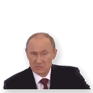😕 emoji Путин Telegram sticker 9 of 54