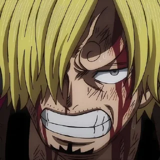🤬 emoji Sanji Wano Telegram sticker 12 of 50